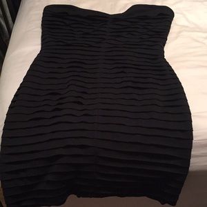 Layered little black dress